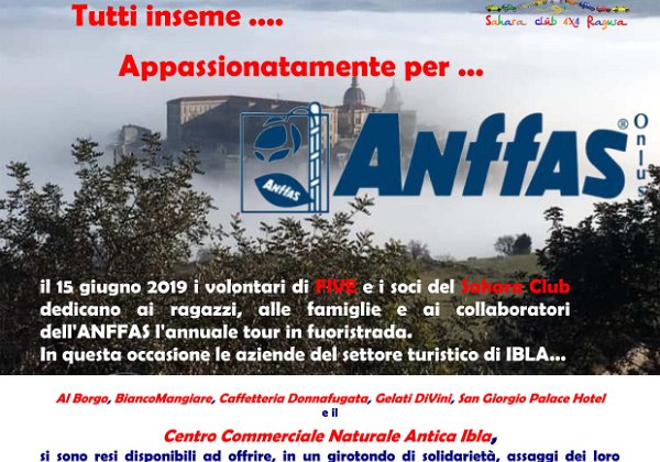 ANFFAS Ragusa - Tour 4x4 IBLA